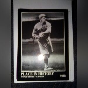 Vintage Babe Ruth baseball card